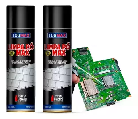 Kit 2x Limpa Pó - 300ml - Para locais de difícil acesso