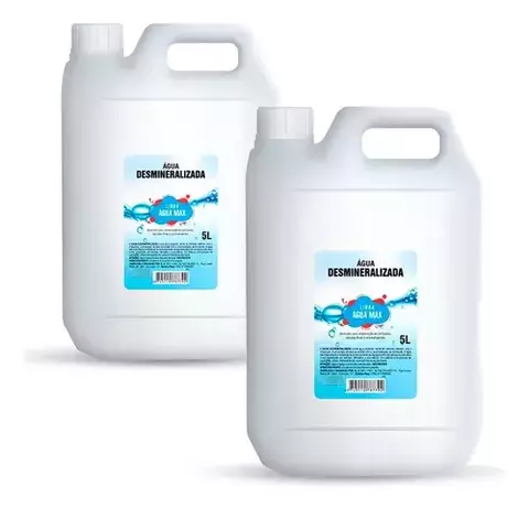 Água Desmineralizada 5 Lts Automotivo AutoMax