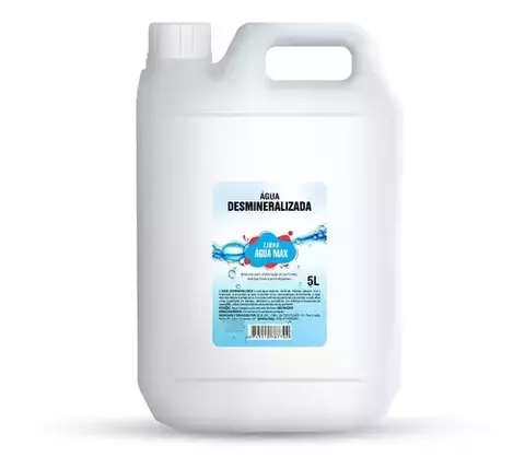 Água Desmineralizada - 5 Litros - ÁGUAMAX