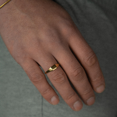 Anillo Mini Sello Cuadrado - comprar online