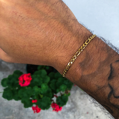 Pulsera Figaro Oro 18K en internet