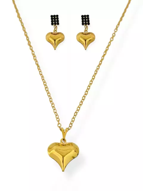 Conjunto Ponteira Preto e Coração Liso - comprar online