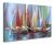Quadro Mar Barcos