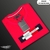 TOMMY LETREIRO EM PUFF RED - comprar online