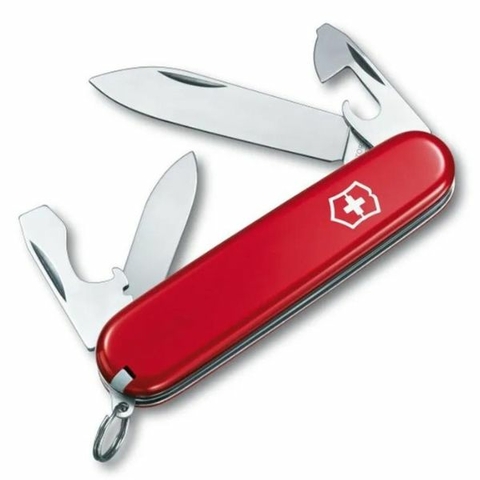Canivete Suíço Recruit Victorinox 8,4cm, 10 funções vermelho