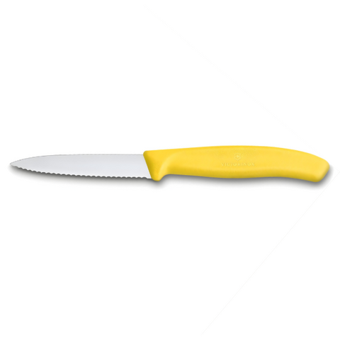 Faca Victorinox Swiss Classic Serrilhada 8cm 6.7636.L114 | Faca Suíça Profissional para Frutas e Vegetais