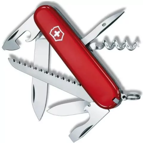 Canivete Suiço Camper Victorinox 9,1cm, 13 funções, Vermelho 1.3613
