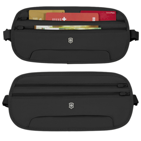 Pochete Doleira com proteção RFID Deluxe Victorinox, Preta
