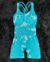 Catsuit BUDAPEST - Turquesa - comprar online