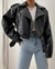 Campera Cuero Oversize