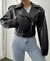Campera Cuero Oversize en internet