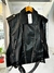 Chaleco Eco cuero Oversize