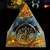 Gerador de energia orgone pirâmide ametista peridot cura cristal natural reiki