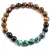 Conjunto Japamala Olhos de Tigre Amarelo e Onix Preto - Aura Espiritual