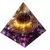 Gerador de energia orgone pirâmide ametista peridot cura cristal natural reiki - comprar online