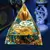 Gerador de energia orgone pirâmide ametista peridot cura cristal natural reiki - loja online