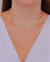 Colar Choker Corações Trabalhados no Dourado