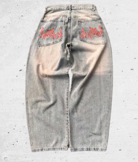 Pantalon Jean Baggy | Flama