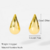 Set Collar + Aros Gota -Interior- ''Hailey'' - comprar online