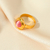Anillo ''Asteroide'' - Tuxedo Accesorios