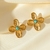Imagen de Conjunto Collar + Pendientes ''Tierra''