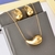 Set Collar + Aros Gota -Interior- ''Hailey'' - tienda online