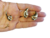 Set Collar + Aros Gota -Interior- ''Hailey'' - Tuxedo Accesorios