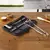 Kit de ferramentas portátil para churrasco com saco de armazenamento de pano, c
