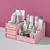 Imagem do Caixa De Armazenamento De Plástico Cosméticos Com Gavetas, Make Up Case, Recip