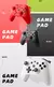 Gamepad sem fio Bluetooth para Android, iOS, PC, PS3, PS4, controlador de jogo, - comprar online
