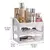 Caixa De Armazenamento De Plástico Cosméticos Com Gavetas, Make Up Case, Recip - loja online