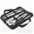 Kit de ferramentas portátil para churrasco com saco de armazenamento de pano, c - comprar online