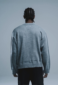 SWEATER TEJIDO ESSENTIAL GREY - comprar online