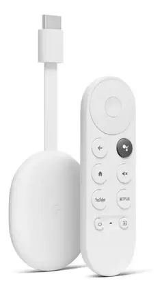 Google Chromecast Con Google Tv 4k + Control Remoto - comprar online