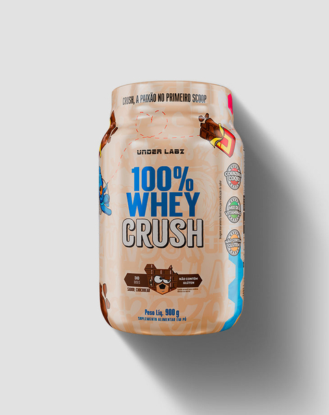 100% WHEY CRUSH UNDER LABZ POTE 900G