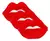 Servilleta Papel Premium Forma Beso (12un)
