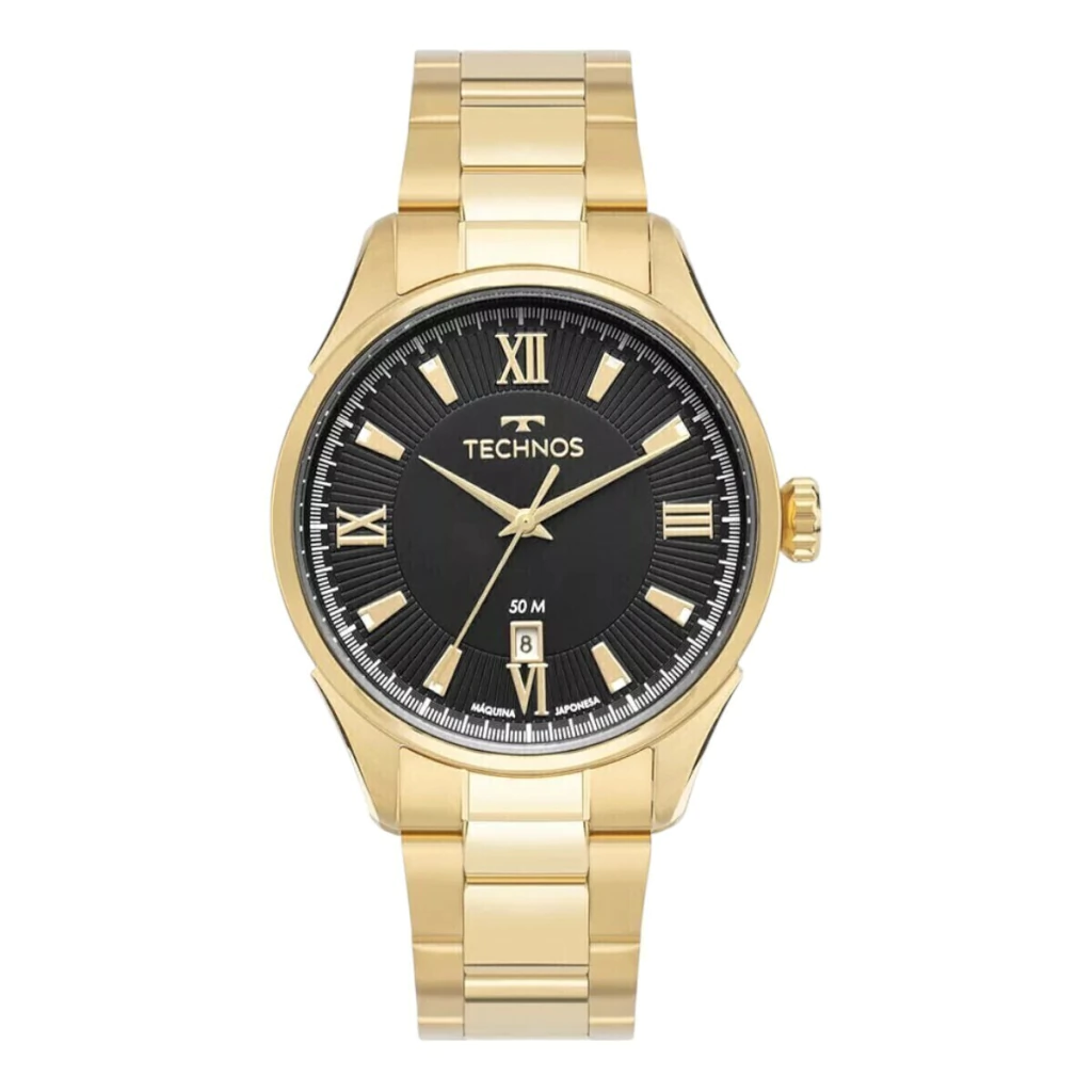 Relógio Technos Masculino Executive Dourado - 2115twh/1p