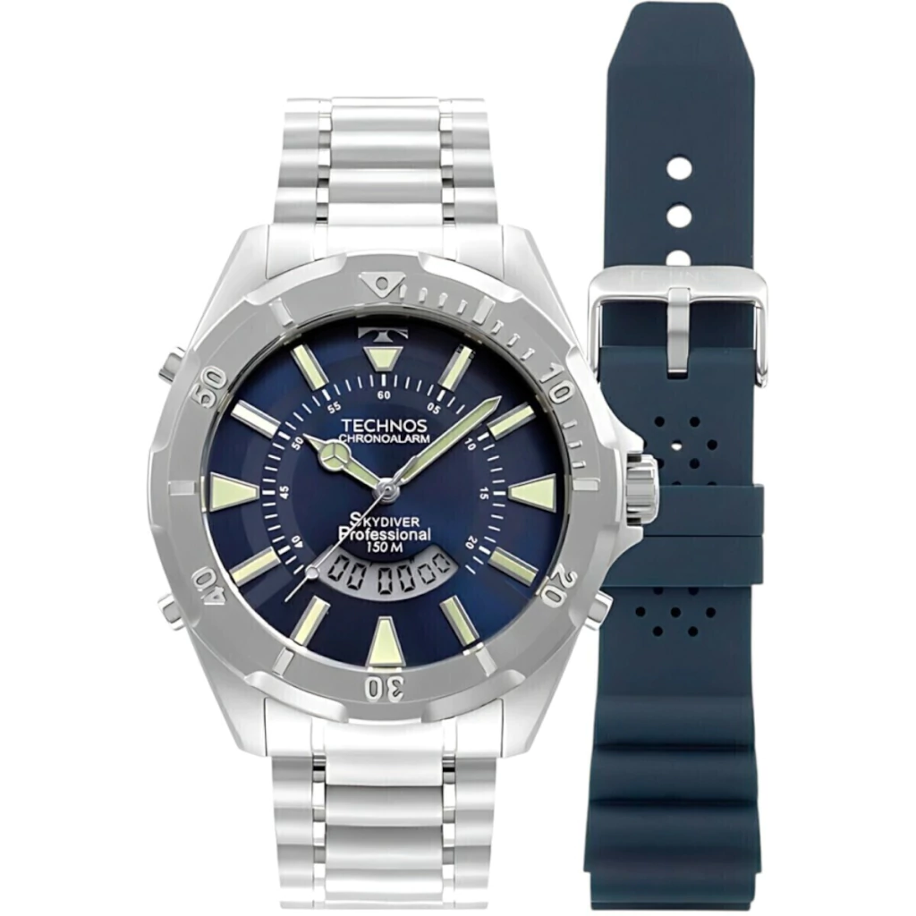Relógio TECHNOS Masculino Performance Skydiver WT2050AP/T1A
