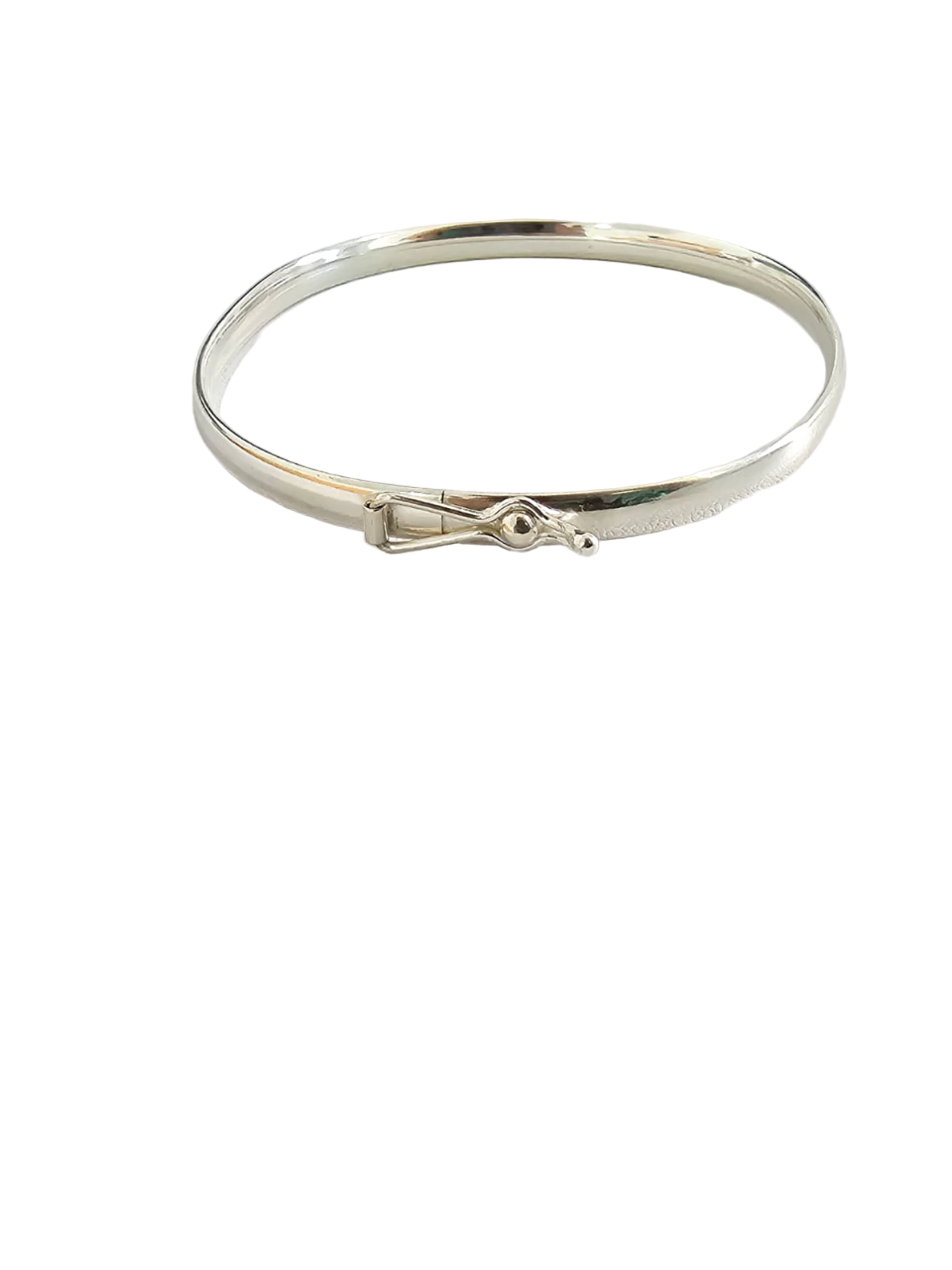 Pulseira Bracelete Prata 925 4mm com Fecho