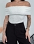 BLUSA OMBRO A OMBRO OFF-WHITE - comprar online