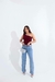 BLUSA OMBRO ÚNICO VINHO - comprar online