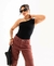 BLUSA OMBRO ÚNICO PRETA