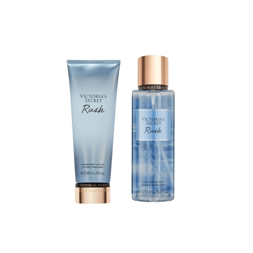 Kit Hidratante 236ml + Body Splash 250ml Rush Victoria´s Secret