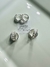 Argollas Cubic Transparente