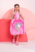 CONJUNTO DE PRAIA MAGIC ROSA PROTEÇÃO UV50 03 PEÇAS - loja online