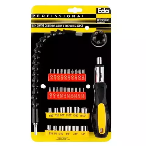 Kit Ferramentas 40 Peças EDA