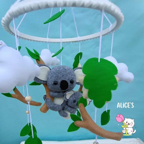 Movil Mamá e hijo Koalas