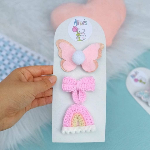 Pinzas Kit x3 Pink - comprar en línea