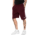 Shorts Adidas 3 Listras Masculino Vinho
