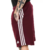 Shorts Adidas 3 Listras Masculino Vinho - Vibesportiva